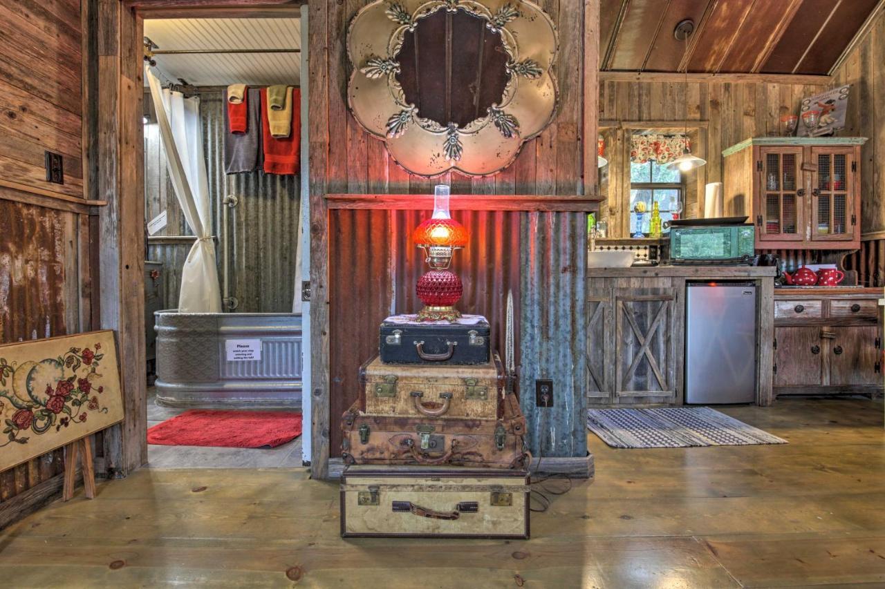 Snuggle Inn Wimberley Cabin With Fire Pit And Deck Exteriér fotografie